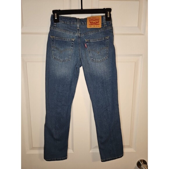 NEW Levis 511 Jeans Boys Size 8 24x25 Performance Slim Medium Wash NWOT - Picture 1 of 4